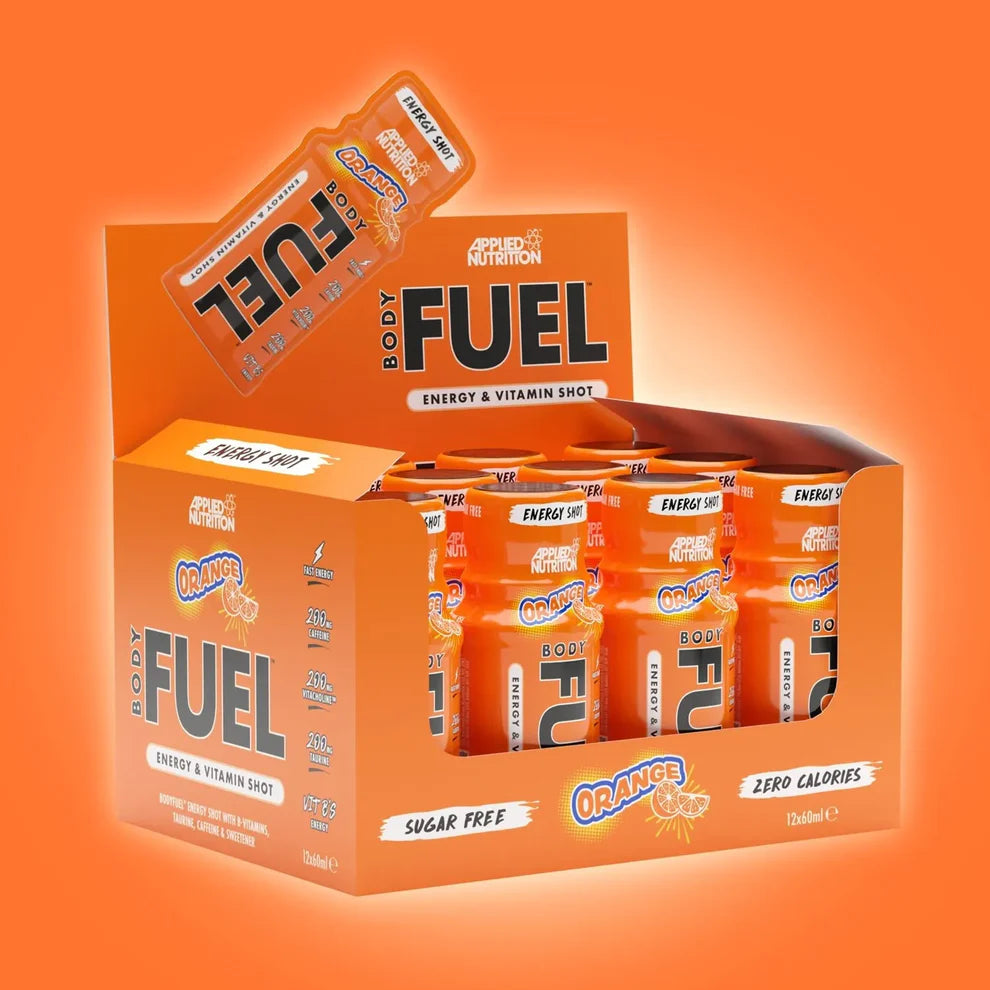 Body Fuel SHOT Energy Drink Shots for Quick Boost and Enhanced Performance