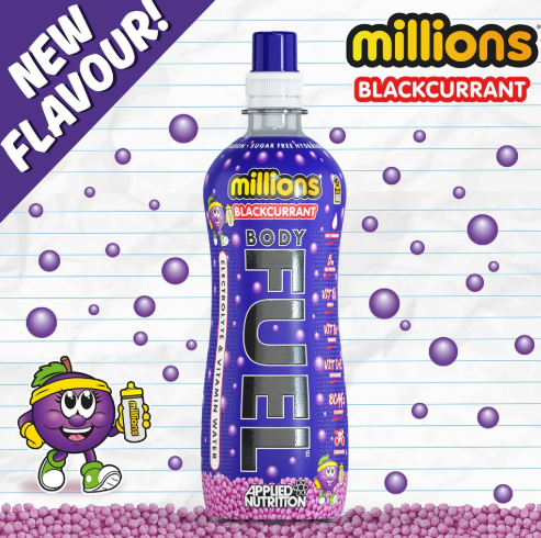 BODY FUEL ELECTROLYTE DRINKS AND MILLIONS PACKS VARIETY