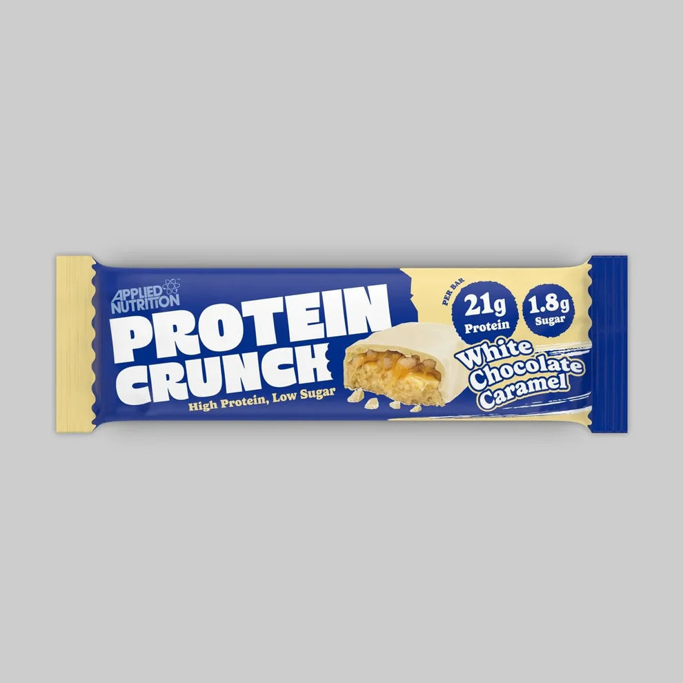 PROTEIN CRUNCH PROTEIN SNACK BARS - CRUNCHY HIGH PROTEIN ENERGY BARS FOR ACTIVE LIFESTYLE