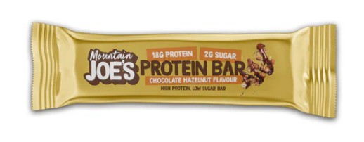MOUNTAIN JOE'S PROTEIN BAR HIGH PROTEIN ENERGY SNACK NUTRITIOUS BAKED BAR