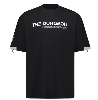 POWERBUILDING OVERSIZED TEE – Oversized Gym T-Shirt for Powerbuilding & Strength Training