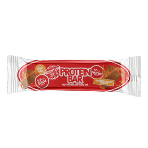 MOUNTAIN JOE'S PROTEIN BAR HIGH PROTEIN ENERGY SNACK NUTRITIOUS BAKED BAR