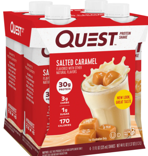 Quest Protein Shake Ready-to-Drink High Protein Beverage by Quest Nutrition