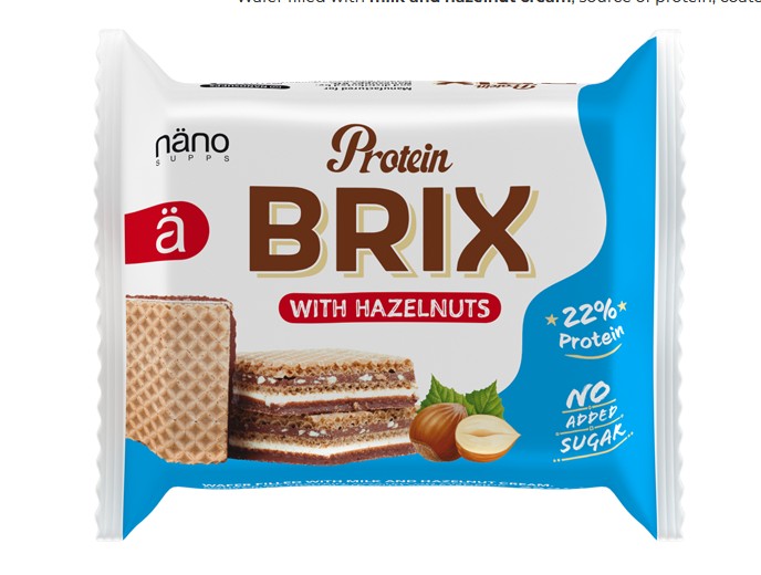Nanosupps Protein BRIX Hazelnut 24x25g