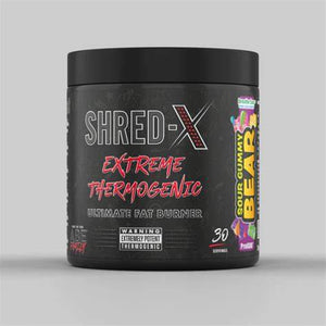 AN SHRED X POWDER FAT BURNER SOUR GUMMY BEAR 300G