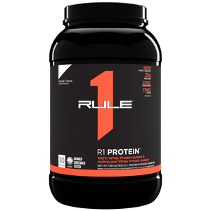 R1 Protein and R1 Whey Blend Premium Protein Powder Multi-Serve Formula