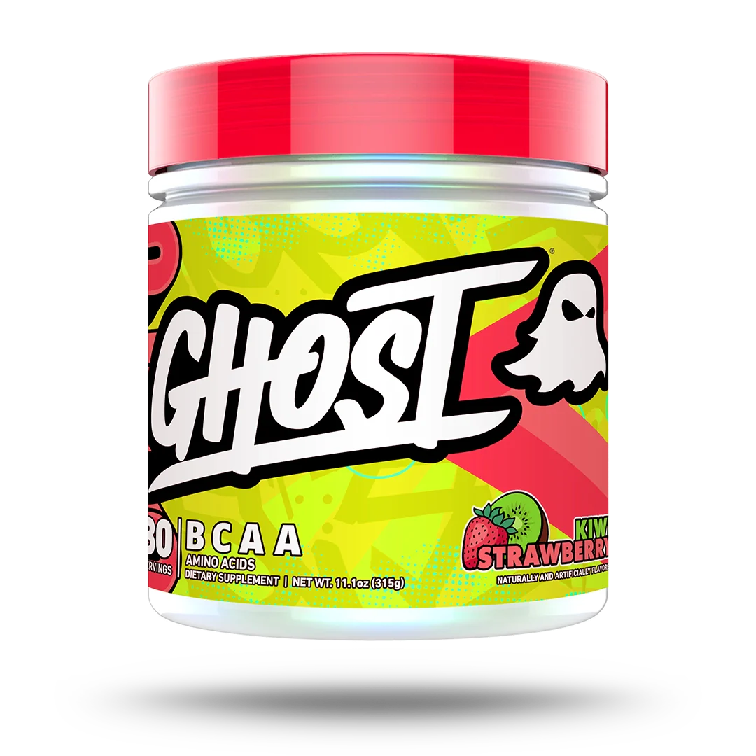 GHOST BCAA KIWI STRAWBERRY 315G جيه أو إس تي بي سي إيه إيه كيوي بالفراولة 315 جرام