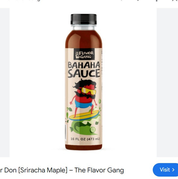 The Flavor Gang Sauce Bahaha Chilli Lime