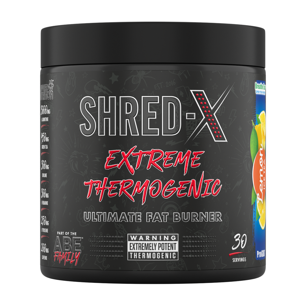 AN SHRED X POWDER FAT BURNER LEMON ICE TEA 300G