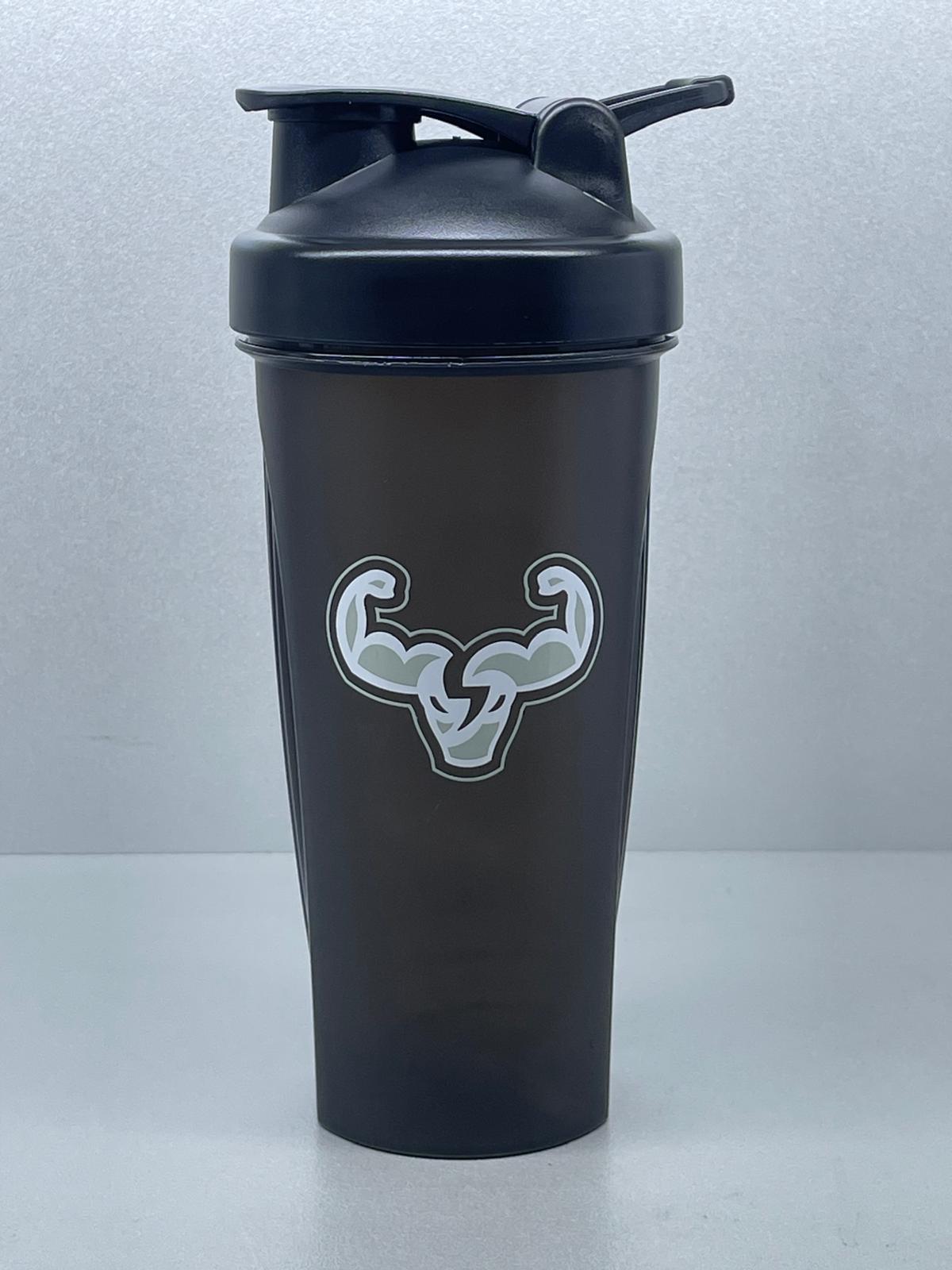 AN TPS SHAKER BLACK 600ML خلاط TPS شفاف أسود 600 مل