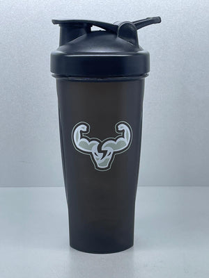 AN TPS SHAKER BLACK 600ML خلاط TPS شفاف أسود 600 مل