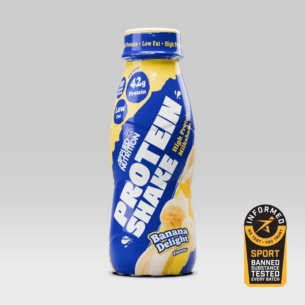 RTD HIGH PROTEIN SHAKE 500ML BANANA DELIGHT