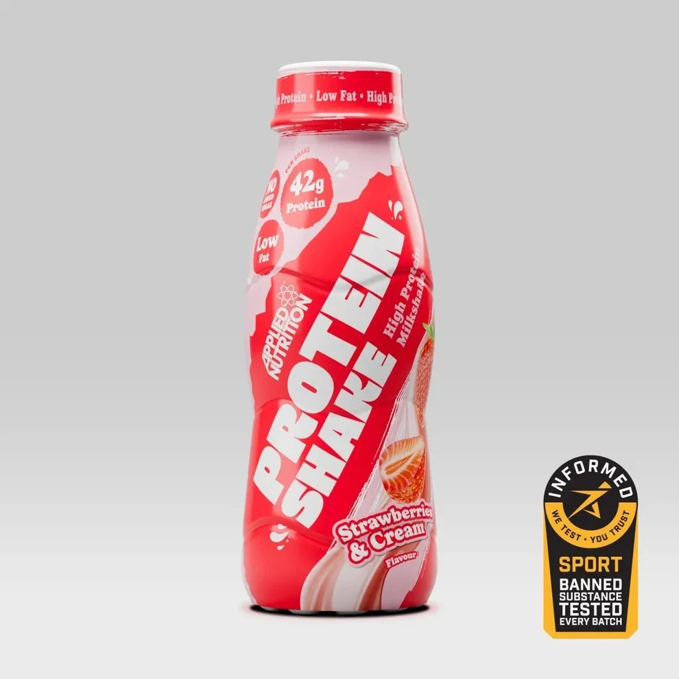 RTD HIGH PROTEIN SHAKE 500ML STRAWBERRIES & CREAM