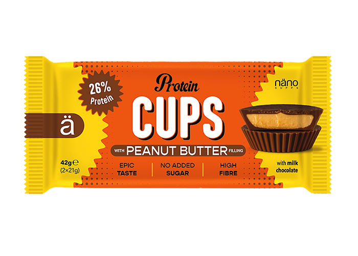 NANO SUPPS PROTEIN CUPS PEANUT BUTTER 20X42G