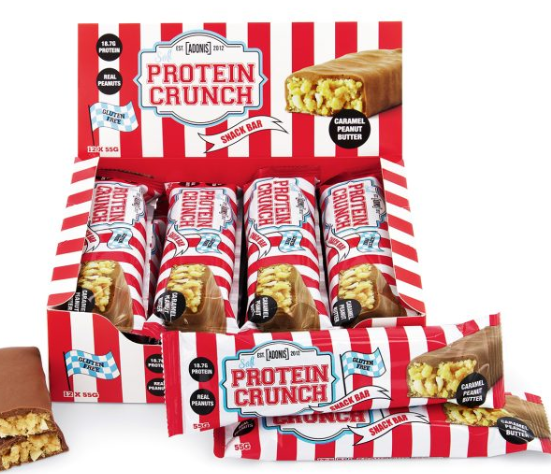 ADONIS Protein Cookie Dough and Mug Cake Range with Casein and Whey Protein in Various Flavors and Sizes