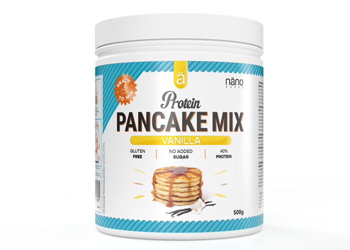 Nanosupps protein pancake mix Vanilla 500g
