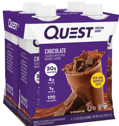 Quest Protein Shake Ready-to-Drink High Protein Beverage by Quest Nutrition
