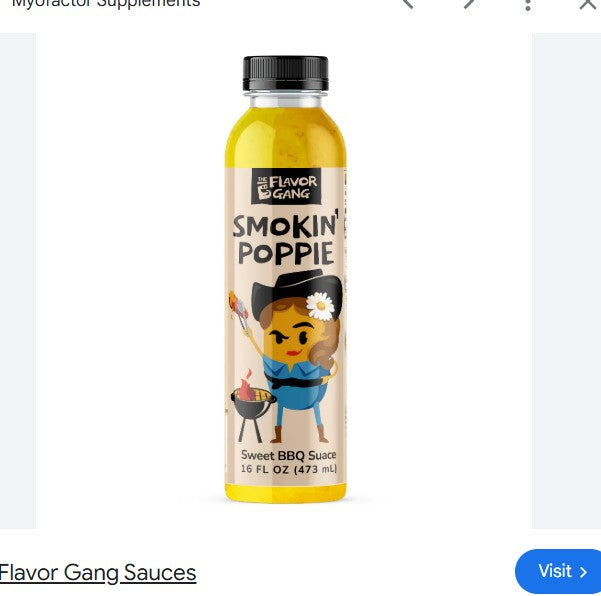 The Flavor Gang Sauce Smokin Poppie